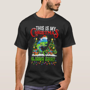 Mahi Mahi Fish Xmas Lights This Is My Christmas Pa T-Shirt
