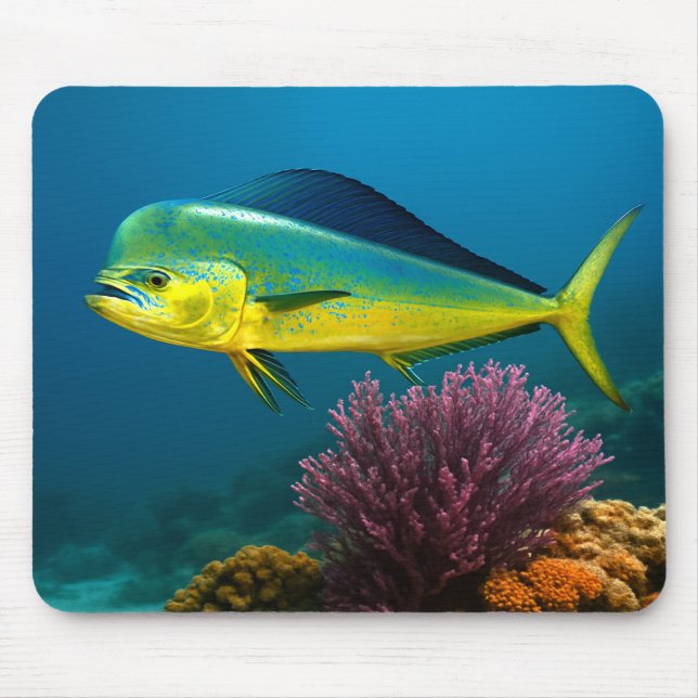 Mahi-Mahi Majesty Mouse Pad (Front)
