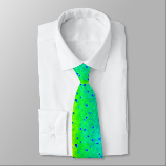 Mahi Mahi Print Tie