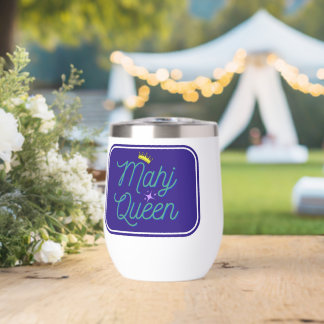 Mahj Queen Wine Tumbler