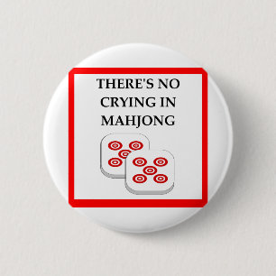 MAHJONG 6 CM ROUND BADGE