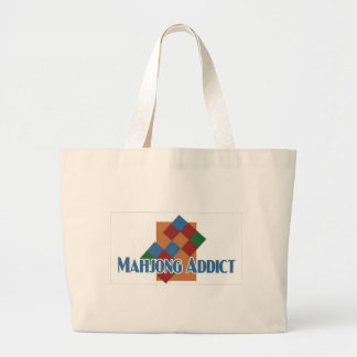 Mahjong Addict's beach bag