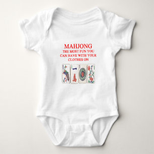 MAHJONG BABY BODYSUIT