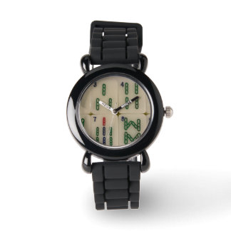 Mahjong bamboo tile watch