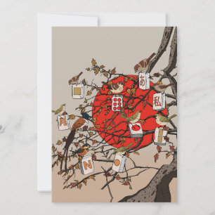 Mahjong Birds Game Invitation