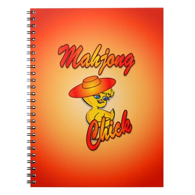 Mahjong Chick #5 Notebook (Front)