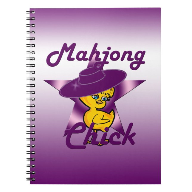 Mahjong Chick #9 Notebook (Front)
