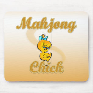Mahjong Chick Mouse Pad