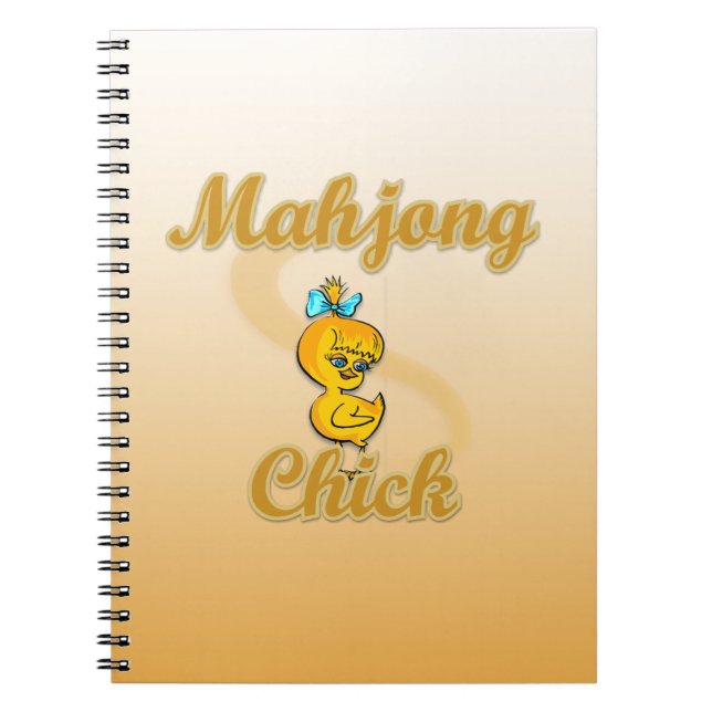 Mahjong Chick Notebook (Front)