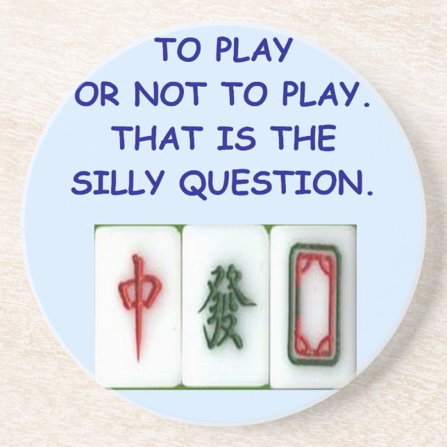 mahjong coaster (Front)