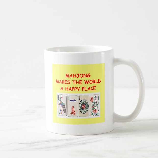 mahjong coffee mug (Right)