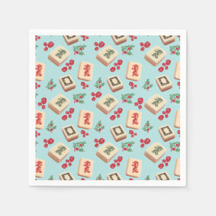 Mahjong Dragon Tile Paper Napkins