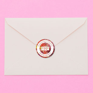 Mahjong Floral Customisable Sticker