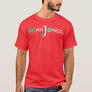 Mahjong Funny Chinese Game Board Mens Womens Mah J T-Shirt