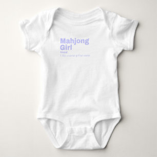 Mahjong Girl - Mahjong Baby Bodysuit