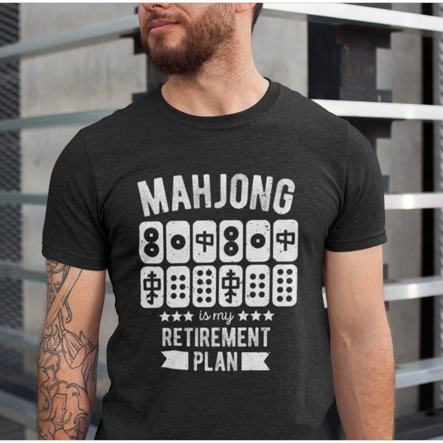 Mahjong is my retirement plan T-Shirt (Creator Uploaded)