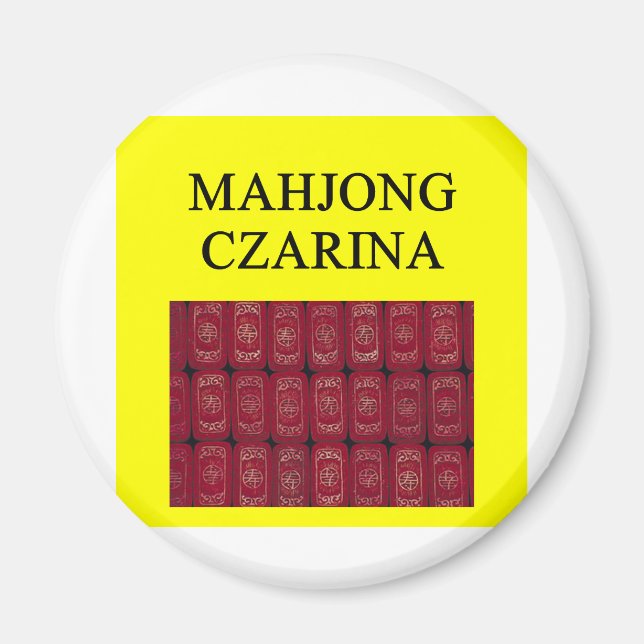 MAHJONG joke Magnet (Front)