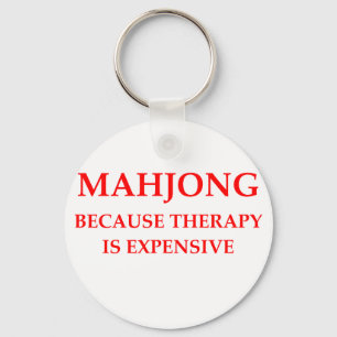 mahjong key ring