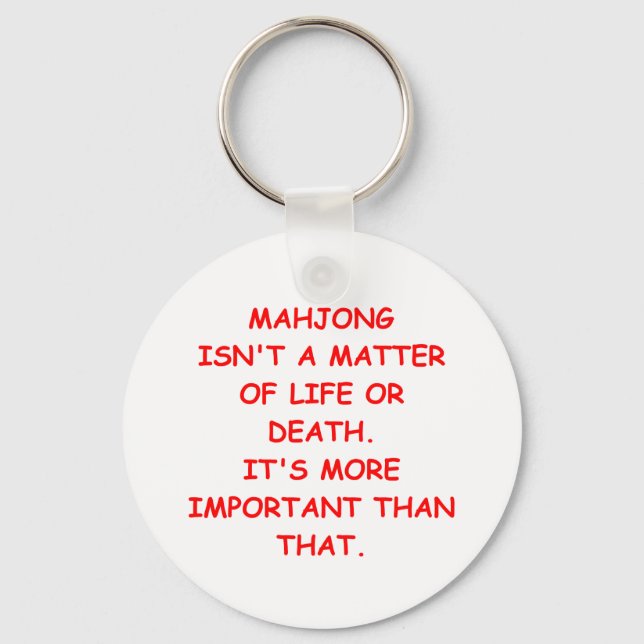 MAHJONG KEY RING (Front)