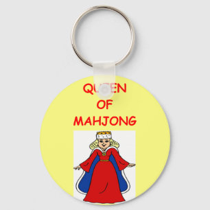 mahjong key ring