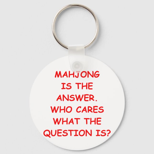 mahjong key ring (Front)
