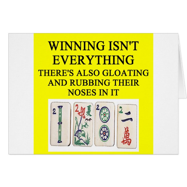 MAHJONG lover (Front Horizontal)