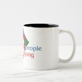 Mahjong Lover's two tone mug