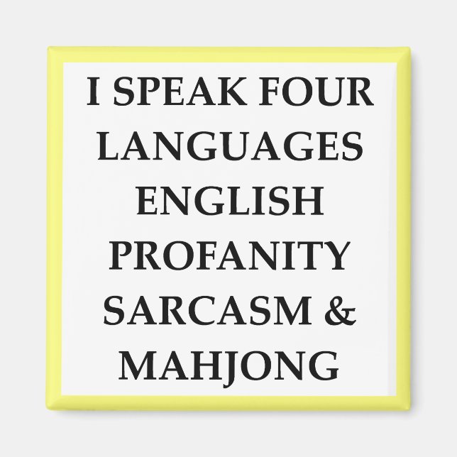 MAHJONG MAGNET (Front)