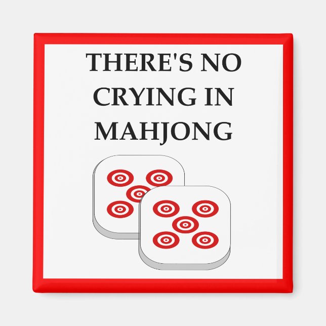 MAHJONG MAGNET (Front)