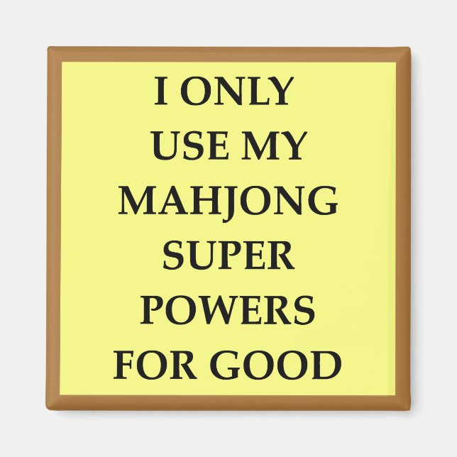 MAHJONG MAGNET (Front)