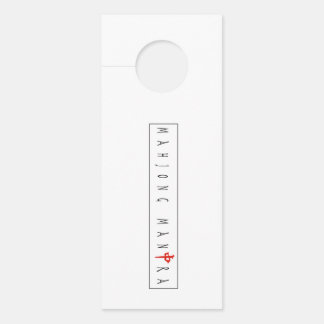 Mahjong Mantra door hanger/tile mixer Door Hanger