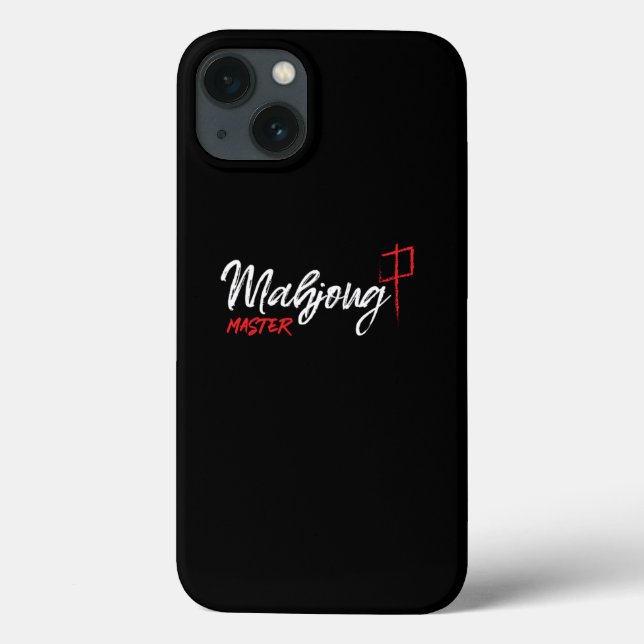 Mahjong Master Mahjongg Player Gift Case-Mate iPhone Case (Back)