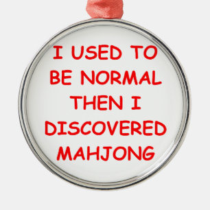 mahjong metal tree decoration