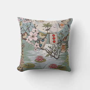 Mahjong Moonrise Cushion
