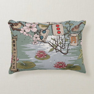 Mahjong Moonrise Decorative Cushion