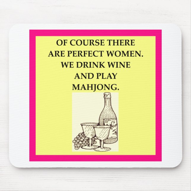 MAHJONG MOUSE PAD (Front)