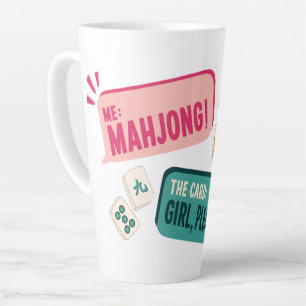 Mahjong Mug – Me: Mahjong! The Card: Girl, Please