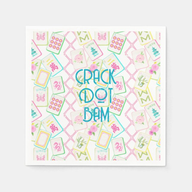 MAHJONG NAPKIN (Front)