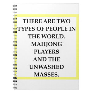 MAHJONG NOTEBOOK