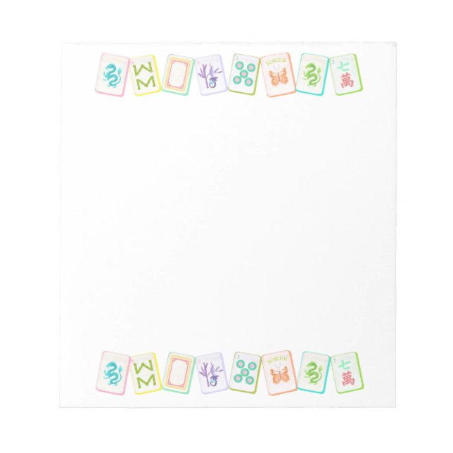 MAHJONG NOTEPAD (Front)