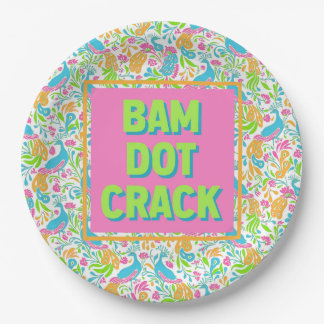 Mahjong Paper Plates