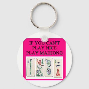 MAHJONG player Key Ring