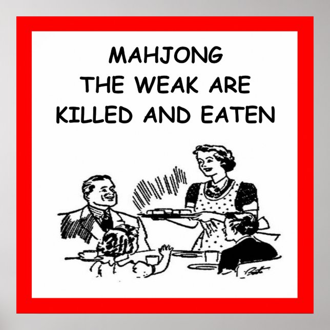 MAHJONG POSTER (Front)