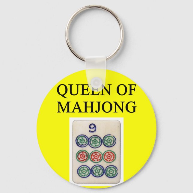 MAHJONG queen Key Ring (Front)