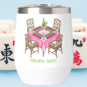 Mahjong Queen Personalised / Preppy Mahjong Party