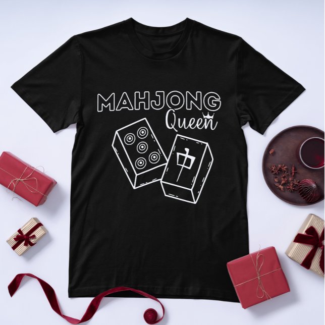 Mahjong Queen  T-Shirt (Creator Uploaded)