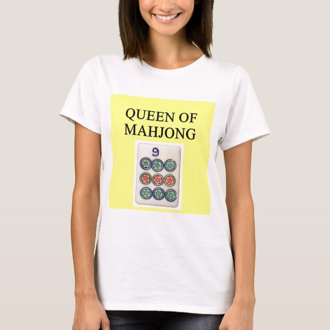 MAHJONG queen T-Shirt (Front)