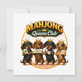 Mahjong Queens Club Cute Dachshunds