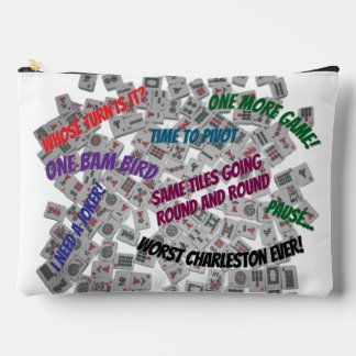 Mahjong Sayings Tiles Pouch Bag