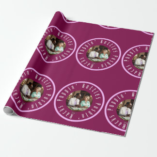 Mahjong Snoop Dogg and Martha Stewart 'Rapping'  Wrapping Paper